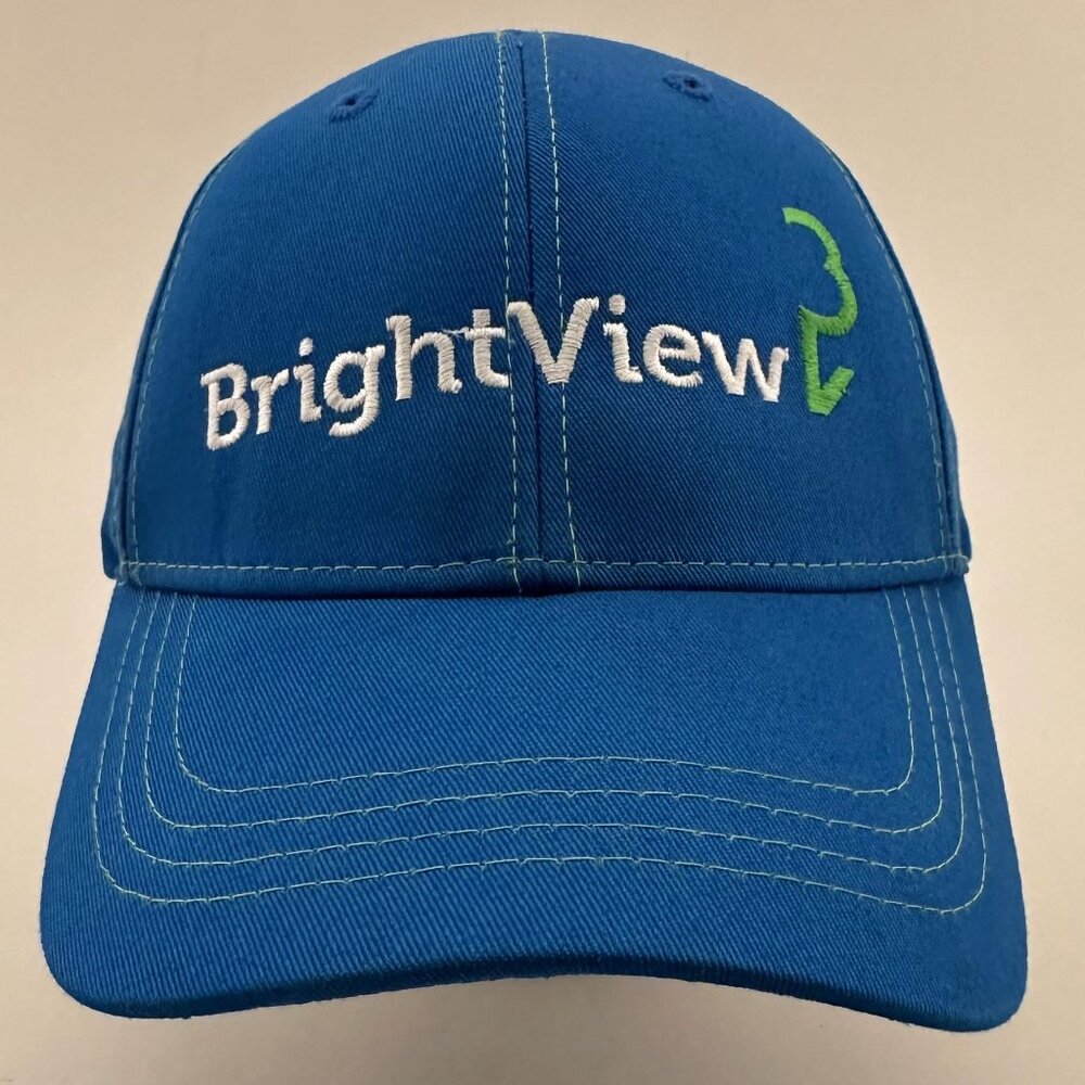 Bright View Unisex Baseball Cap Wear Guard Adjustable Strap Hat Blue 100% Cotton